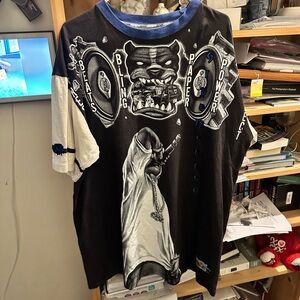 Graphic Black and White Short Sleeve Tee